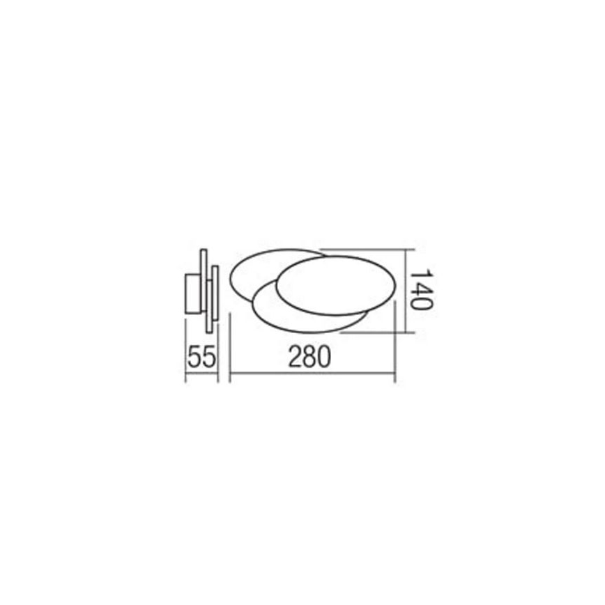 Redo 01-1445 - LED Kinkiet GAMER 1xLED/12W/230V