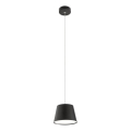 Redo 01-1496 - Lampa wisząca LED na przewodzie LOLLI LED/6W/230V śr. 14 cm czarna