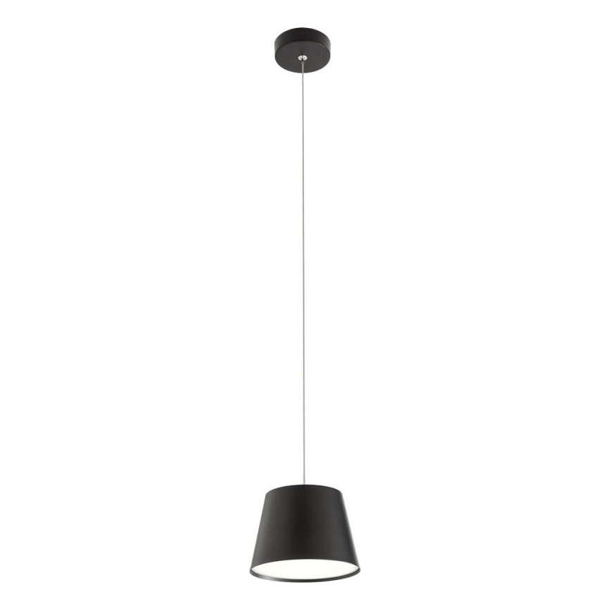 Redo 01-1496 - Lampa wisząca LED na przewodzie LOLLI LED/6W/230V śr. 14 cm czarna