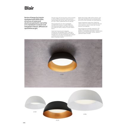 Redo 01-1732 - LED Żyrandol na lince BLAIR LED/55W/230V 3000K biały