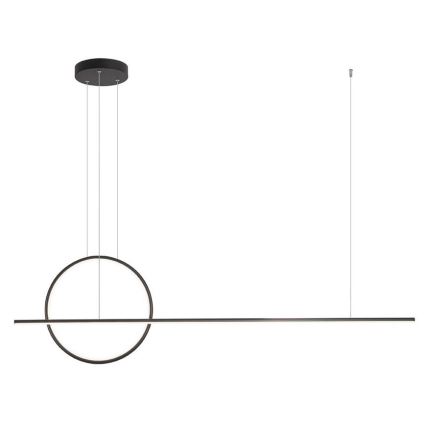 Redo 01-1735 - Lampa wisząca LED ściemnialna na linkę GIOTTO LED/46W/230V czarna