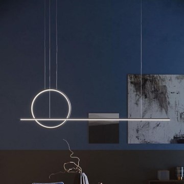 Redo 01-1735 - Lampa wisząca LED ściemnialna na linkę GIOTTO LED/46W/230V czarna