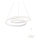 Redo 01-1793 - LED Żyrandol ściemnialny na lince TORSION LED/29W/230V śr. 55 cm biały