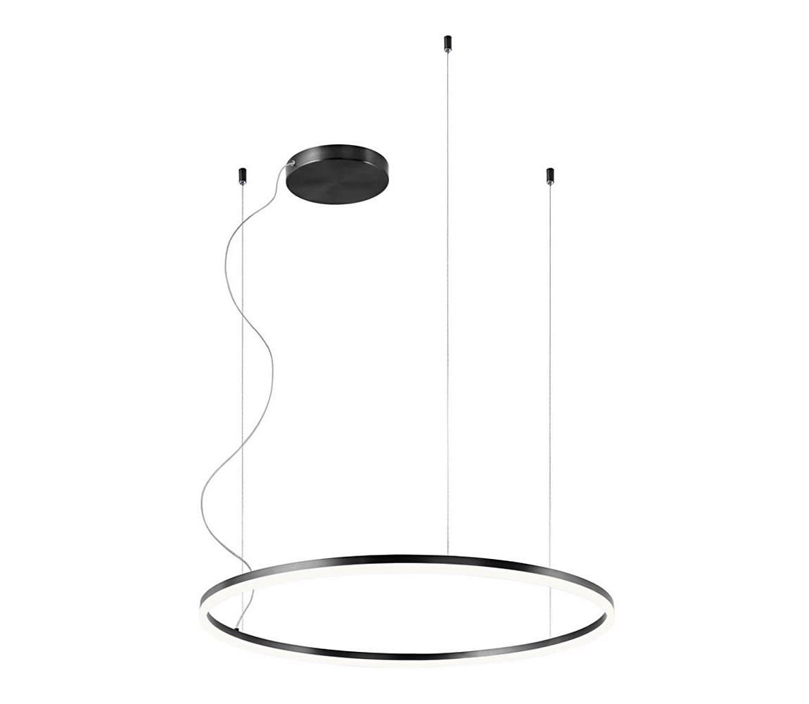 Redo 01-1949 - LED Żyrandol na lince ORBIT LED/55W/230V czarny