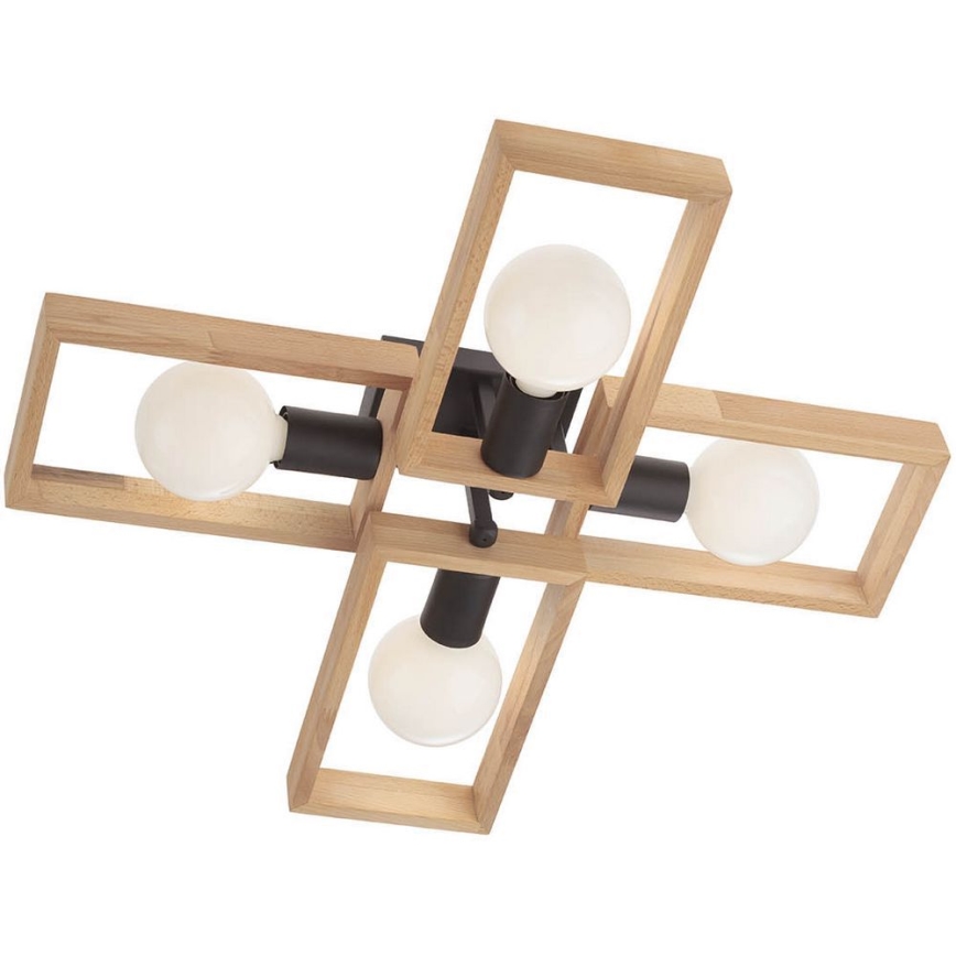 Redo 01-1969 - Lampa sufitowa TIMBER 4xE27/42W/230V buk