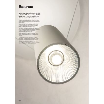 Redo 01-1970 - LED Żyrandol ściemnialny na lince ESSENCE LED/24W/230V CRI 90 3000K biały