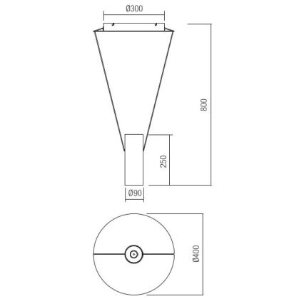 Redo 01-1970 - LED Żyrandol ściemnialny na lince ESSENCE LED/24W/230V CRI 90 3000K biały