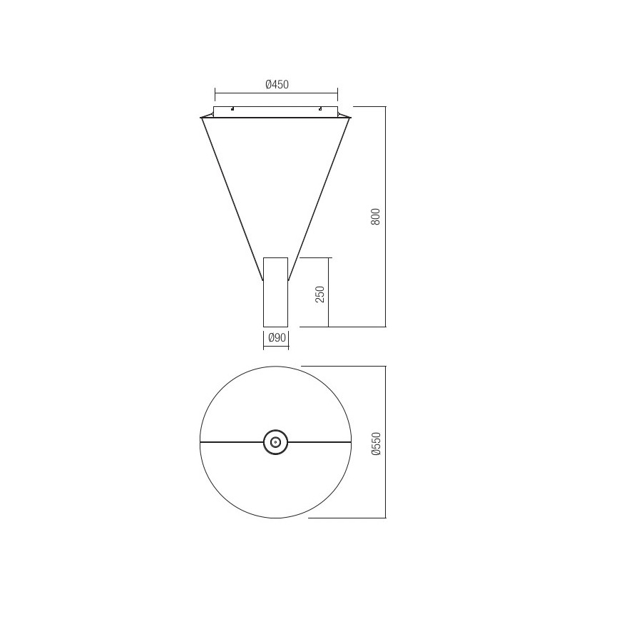 Redo 01-1971 - LED Żyrandol ściemnialny na lince ESSENCE LED/36W/230V CRI 90 3000K biały