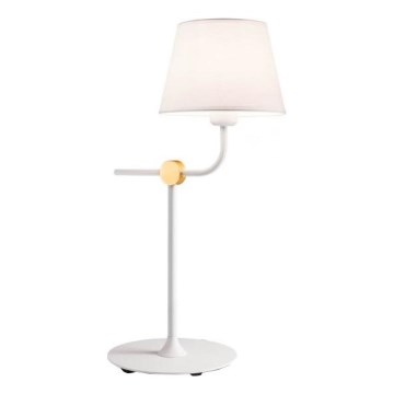 Redo 01-1980 - Lampa stołowa MORRIS 1xE27/42W/230V biała