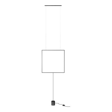 Redo 01-2134 - LED Lampa podłogowa SLICK LED/28W/230V czarna