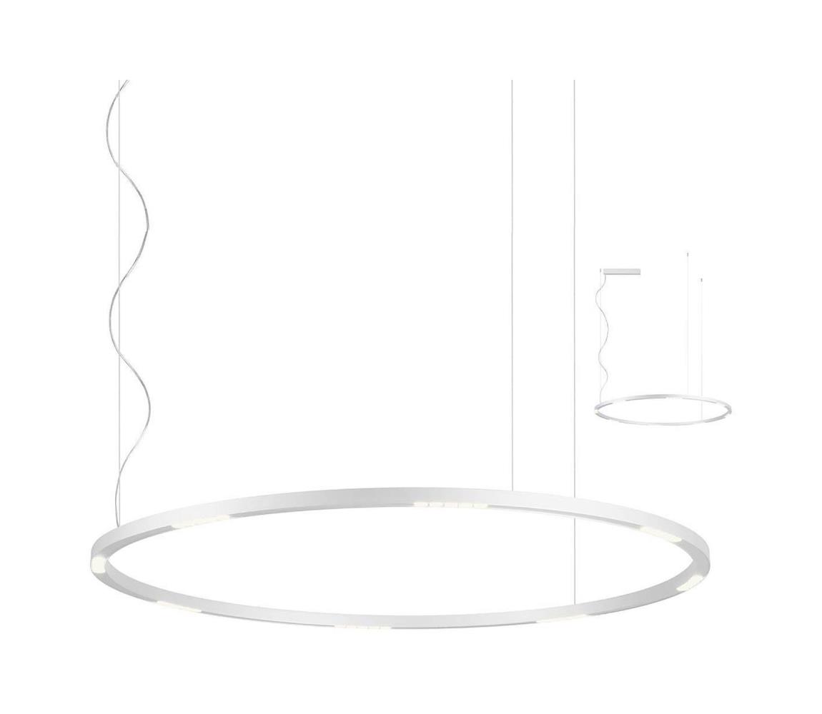 Redo 01-2208 - LED Żyrandol na lince UNION LED/68W/230V 3000K śr. 120 cm biały