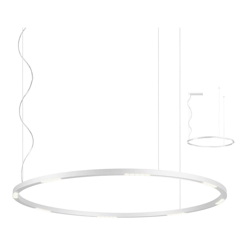 Redo 01-2208 - LED Żyrandol na lince UNION LED/68W/230V CRI 90 3000K śr. 120 cm biały