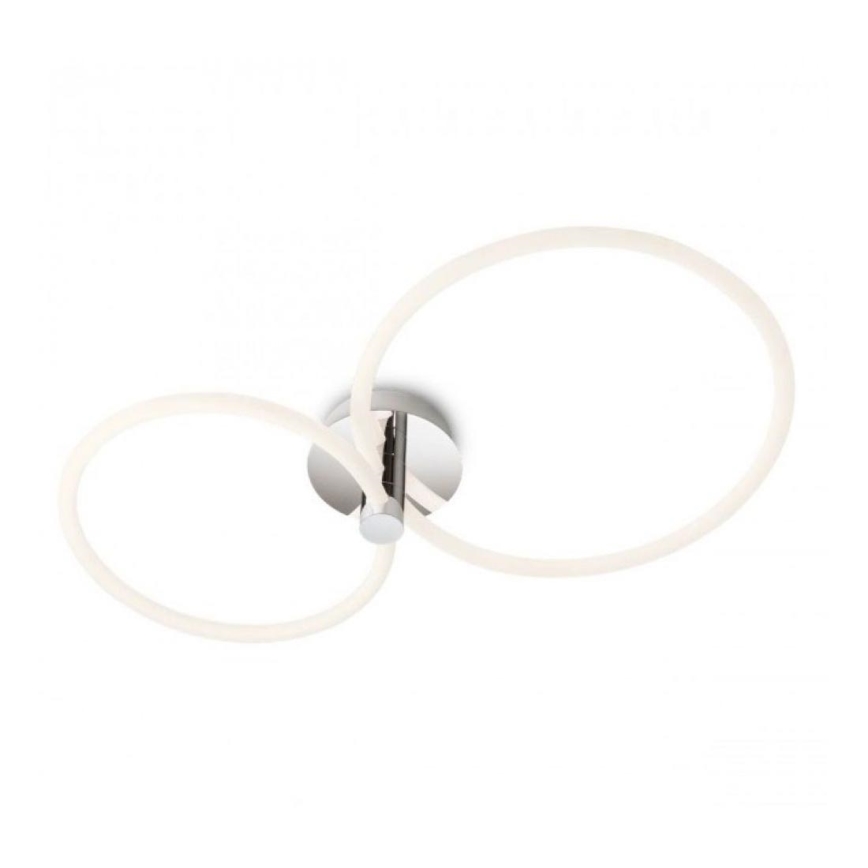 Redo 01-2224 - LED Ściemnialny żyrandol natynkowy SPELL LED/43W/230V 3000K chrom błyszczący
