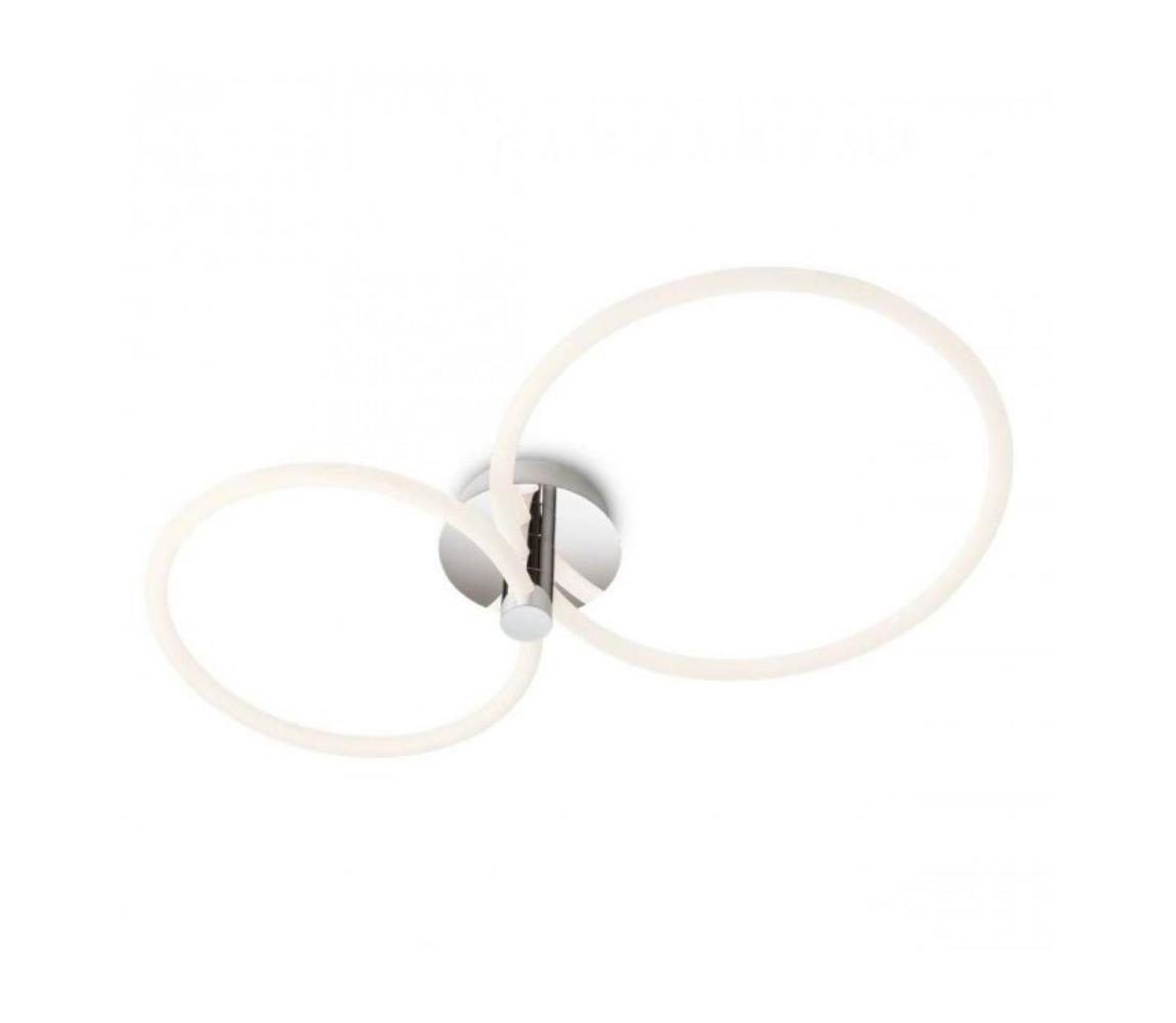 Redo 01-2224 - LED Ściemnialny żyrandol natynkowy SPELL LED/43W/230V 3000K chrom