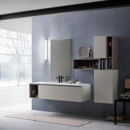 Redo 01-2330 - LED lustro łazienkowe z oświetleniem TASK LED/18W/230V 90 cm CRI 90 IP44 chrom błyszczący