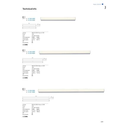 Redo 01-2330 - LED lustro łazienkowe z oświetleniem TASK LED/18W/230V 90 cm CRI 90 IP44 chrom błyszczący