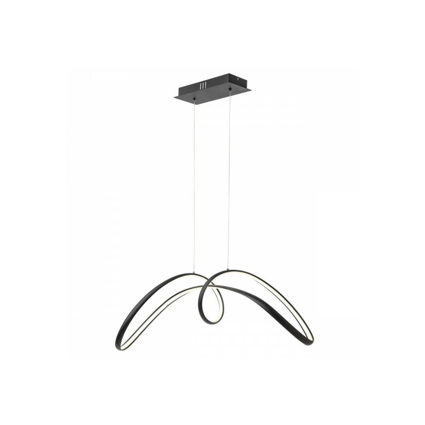 Redo 01-2455 - LED Żyrandol na lince LAMON LED/57W/230V czarny