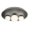 Redo 01-2466 - Lampa sufitowa LED CORUM, 48 W, 230 V, 3000 K, CRI 90, czarna