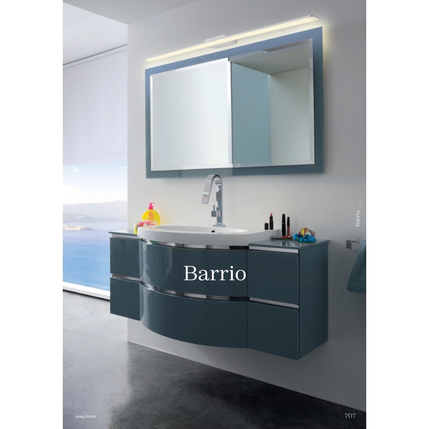 Redo 01-2511 - LED Łazienkowe oświetlenie lustra BARRIO LED/34,32W/230V 120 cm CRI 90 IP44 biały