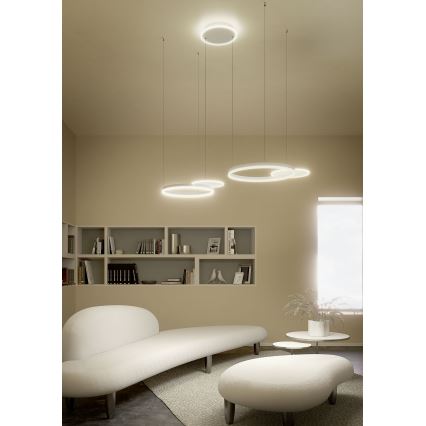 Redo 01-2605 - LED ściemnialny żyrandol na lince SIGUA LED/99W/230V CRI 90 biały