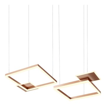 Redo 01-2613 - LED ściemnialny żyrandol na lince SIGUA LED/110W/230V CRI 90 brązowy