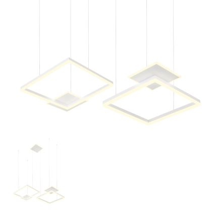 Redo 01-2614 - LED ściemnialna lampa wisząca na przewodzie SIGUA LED/137W/230V CRI 90 biała