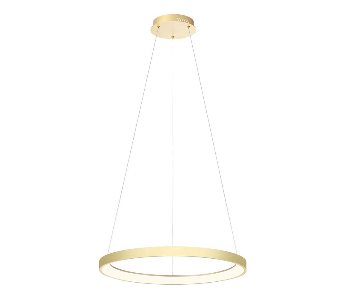 Redo 01-2673-LED Żyrandol ściemnialny na lince ICONIC LED/50W/230V śr. 58 cm złoty