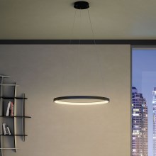 Redo 01-2674- LED Żyrandol ściemnialny na lince ICONIC LED/50W/230V śr. 58 cm czarny