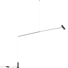 Redo 01-2695 - LED Lampa podłogowa ściemnialna PICAS LED/12W/230V czarna