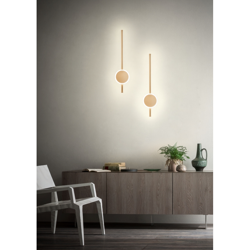 Redo 01-2700 - LED Kinkiet DIAZ LED/18W/230V CRI 90 złoty