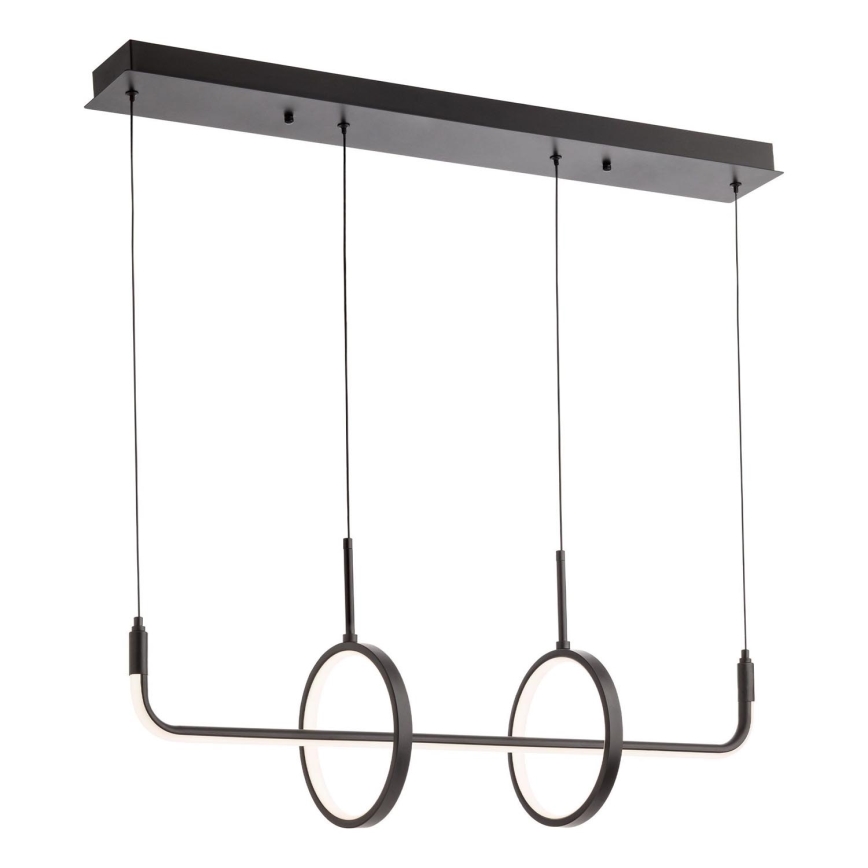 Redo 01-2705 - lampa wisząca LED na lince OLIMP LED/40W/230V 3000/4000/6500K czarna