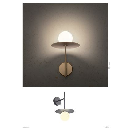 Redo 01-2725 - Kinkiet PLATO 1xG9/10W/230V zl.