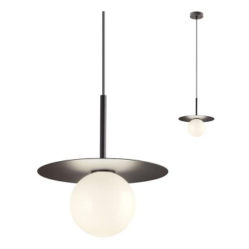 Redo 01-2728 - Żyrandol na lince PLATO 1xG9/10W/230V śr. 20 cm czarne