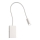 Redo 01-2754 - Elastyczna lampka LED WALLIE LED/3W/230V USB CRI 90 biała