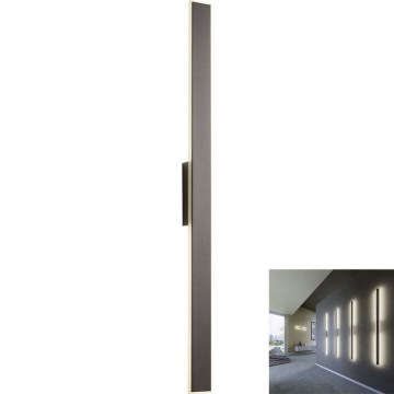 Redo 01-2769 - LED Kinkiet WAPI LED/23W/230V 90,5 cm czarne