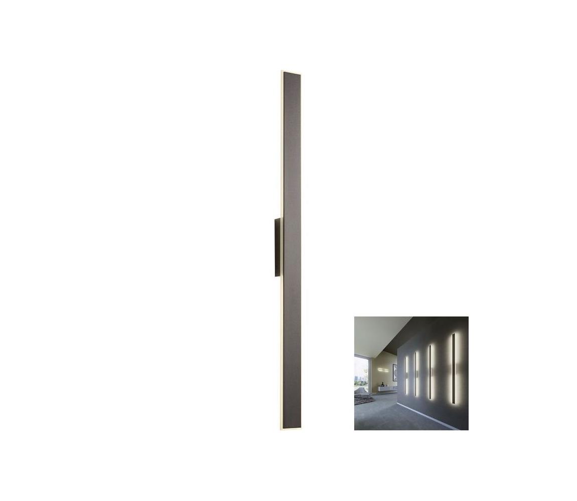 Redo 01-2769 - LED Kinkiet WAPI LED/23W/230V 90,5 cm czarne