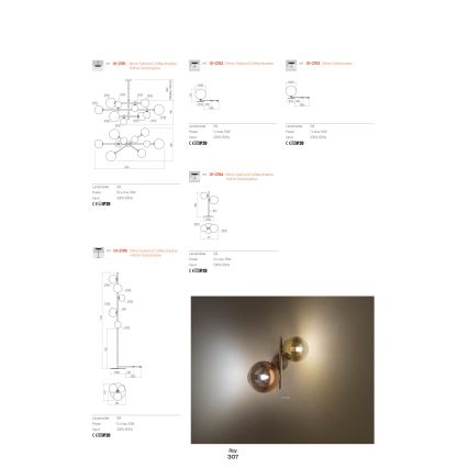 Redo 01-2778 - Kinkiet ROY 2xG9/10W/230V