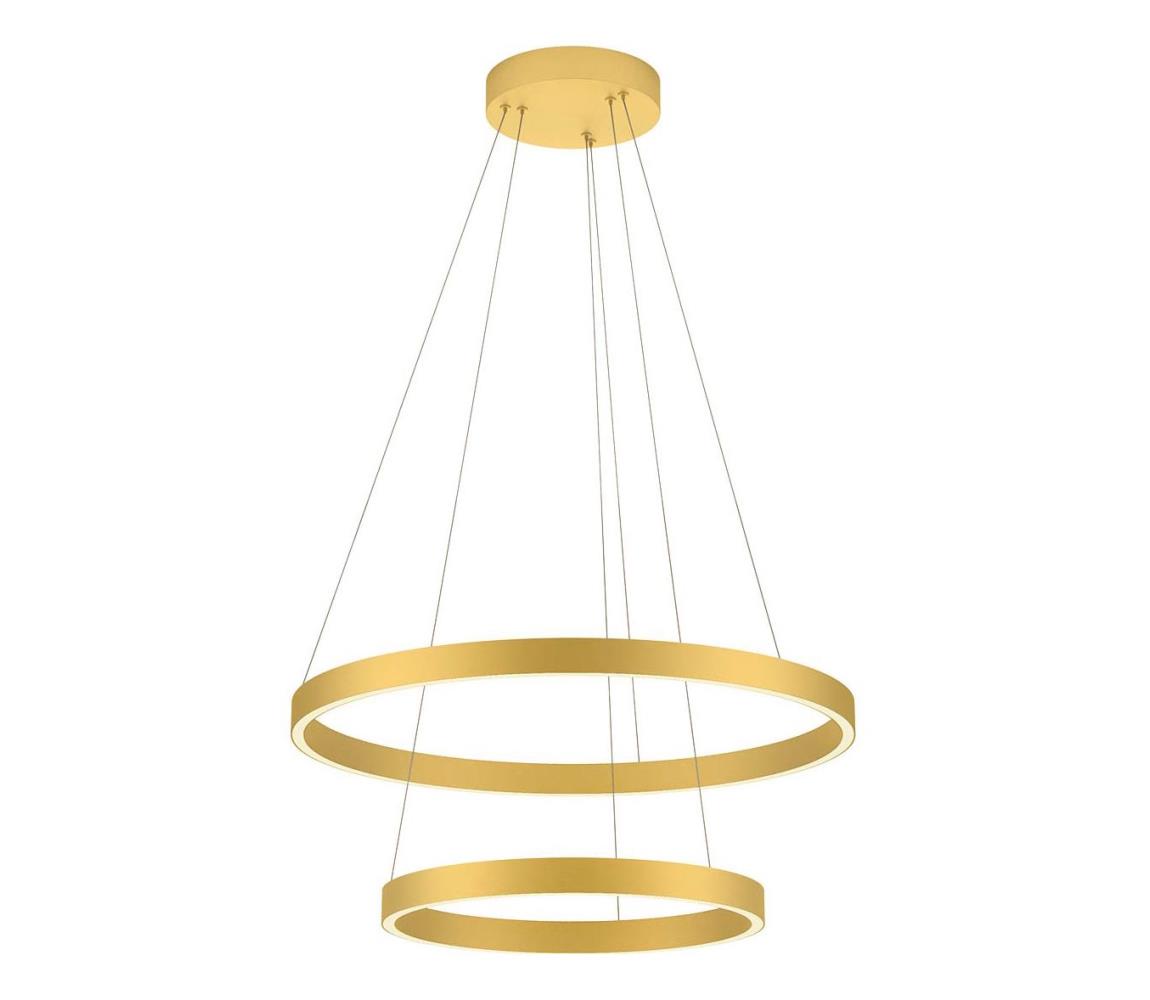Redo 01-2889 - LED Żyrandol ściemnialny na lince FEBE LED/62W/230V złoty