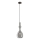 Redo 01-2938 - Lampa wisząca na lince AMBIX 1xE27/42W/230V śr. 18 cm szara