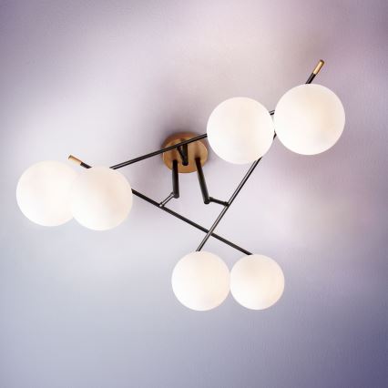 Redo 01-2948 - Lampa sufitowa ESSENTIAL 6xE14/28W/230V