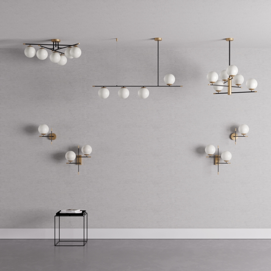 Redo 01-2948 - Lampa sufitowa ESSENTIAL 6xE14/28W/230V