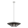 Redo 01-3008 - Lampa wisząca na lince GRILL 1xE27/42W/230V śr. 49,5 cm czarna/biała