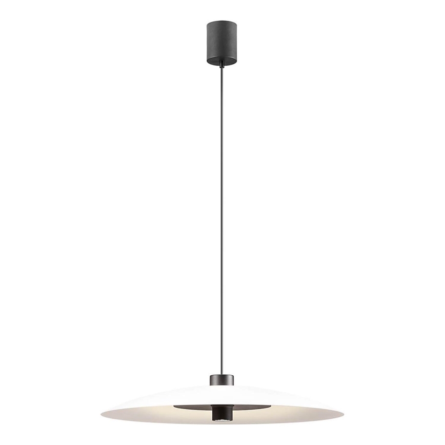 Redo 01-3018 - Lampa wisząca LED na linkach LARS LED/14W/230V + LED/10W, śr. 60 cm, CRI 90, biała