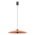 Redo 01-3020 - Žyrandol LED na lince LARS LED/14W/230V + LED/10W Ø 60 cm CRI 90 pomarańczowy