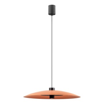 Redo 01-3020 - Žyrandol LED na lince LARS LED/14W/230V + LED/10W Ø 60 cm CRI 90 pomarańczowy