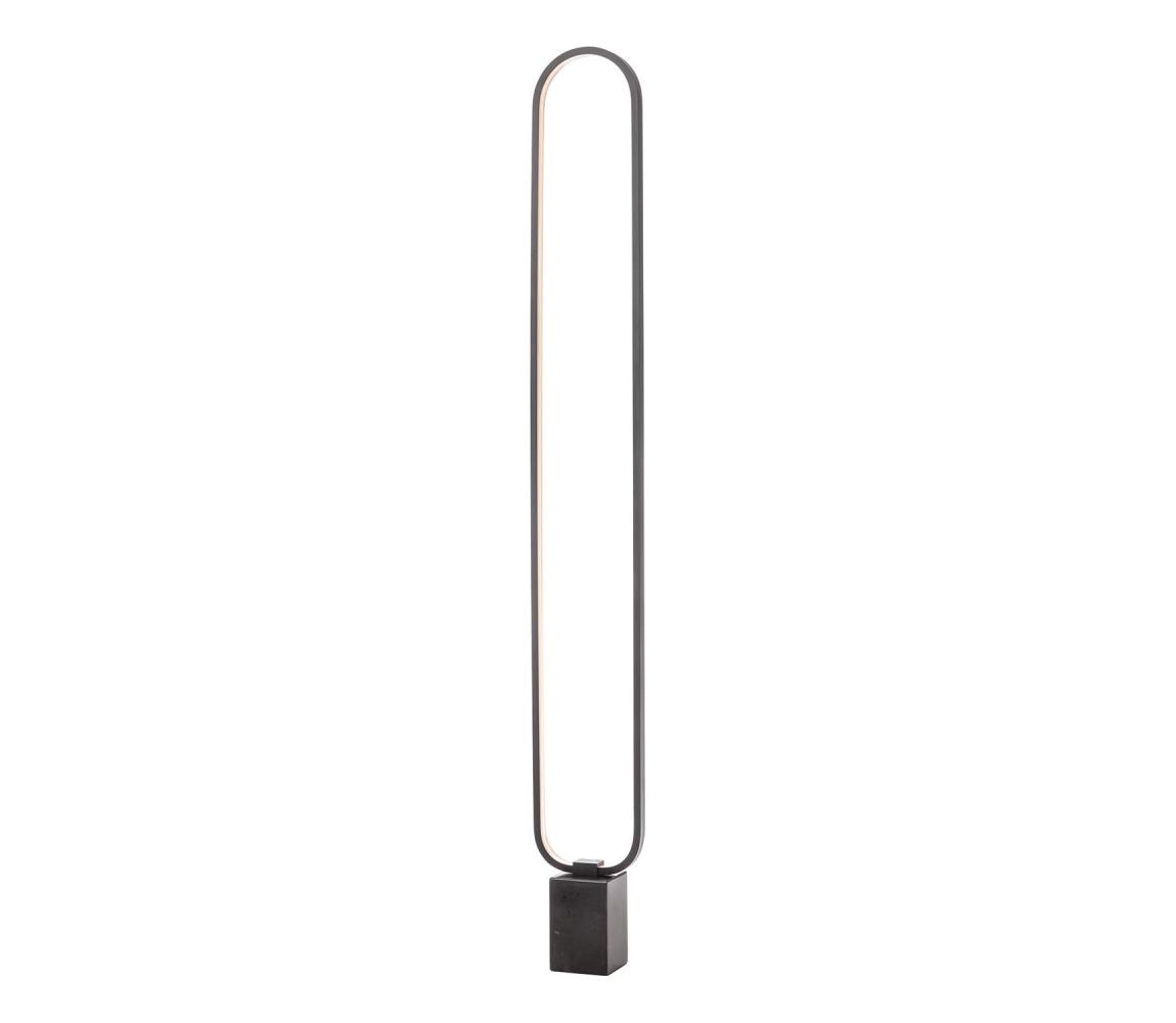 Redo 01-3063 - LED Lampa podłogowa ściemnialna ADO LED/24W/230V czarne