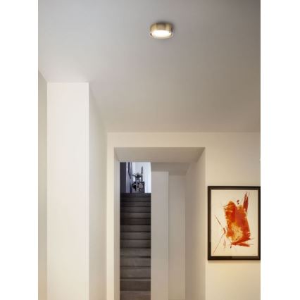 Redo 01-3097 - LED Plafon PUNKT LED/6W/230V mosiądz