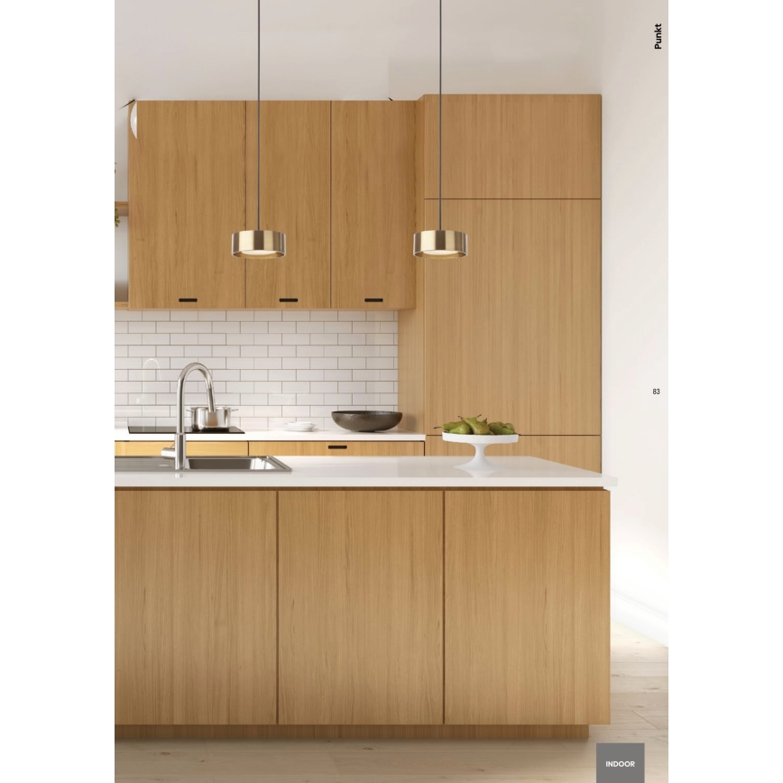 Redo 01-3099 - LED Żyrandol na lince PUNKT LED/6W/230V śr. 15 cm biały