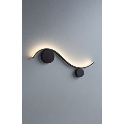 Redo 01-3110 - LED Kinkiet WAVE LED/9W/230V czarny