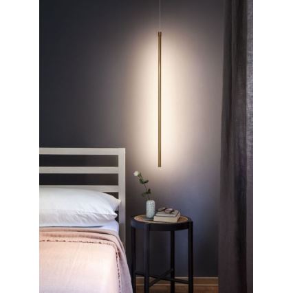Redo 01-3115 - LED Żyrandol na lince TABOO LED/9W/230V mosiądz
